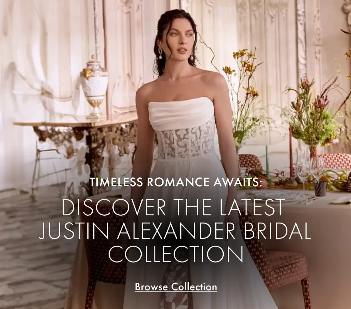 Justin Alexander Banner for Mobile